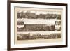 Milwaukee, Wisconsin - Panoramic Map-Lantern Press-Framed Premium Giclee Print