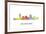 Milwaukee Wisconsin Skyline-Marlene Watson-Framed Giclee Print