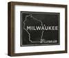 Milwaukee, Wisconsin-John Golden-Framed Art Print