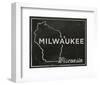 Milwaukee, Wisconsin-John Golden-Framed Art Print