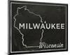 Milwaukee, Wisconsin-John Golden-Mounted Art Print