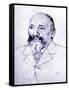Mily Alexeievich BALAKIREV by-Leon Bakst-Framed Stretched Canvas