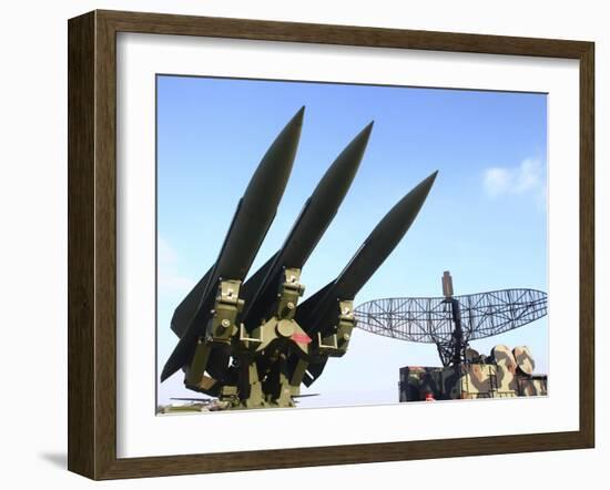 MIM-23 Hawk Anti-aircraft Missile Launcher of the German Air Force-Stocktrek Images-Framed Photographic Print