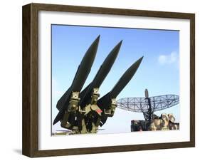 MIM-23 Hawk Anti-aircraft Missile Launcher of the German Air Force-Stocktrek Images-Framed Photographic Print