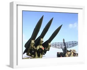 MIM-23 Hawk Anti-aircraft Missile Launcher of the German Air Force-Stocktrek Images-Framed Photographic Print