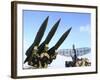 MIM-23 Hawk Anti-aircraft Missile Launcher of the German Air Force-Stocktrek Images-Framed Photographic Print