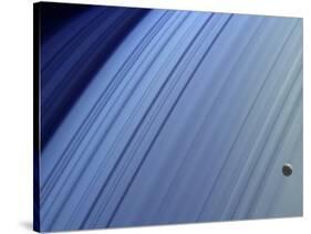Mimas-Michael Benson-Stretched Canvas