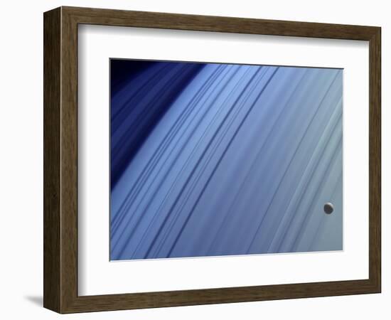 Mimas-Michael Benson-Framed Photographic Print