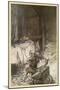 Mime and Notung-Arthur Rackham-Mounted Art Print