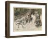 Mime and Siglind-Arthur Rackham-Framed Art Print