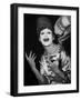 Mime Marcel Marceau During a Gala in Paris Early 60'S-null-Framed Photo