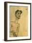 Mime Van Osen, 1910-Egon Schiele-Framed Giclee Print