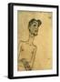 Mime Van Osen, 1910-Egon Schiele-Framed Giclee Print