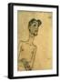 Mime Van Osen, 1910-Egon Schiele-Framed Giclee Print