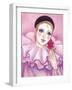 Mime with Rose-Judy Mastrangelo-Framed Premium Giclee Print