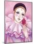 Mime with Rose-Judy Mastrangelo-Mounted Premium Giclee Print