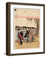 Mimeguri No Hanami-Keisai Eisen-Framed Giclee Print