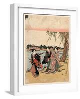 Mimeguri No Hanami-Keisai Eisen-Framed Giclee Print