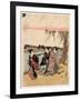 Mimeguri No Hanami-Keisai Eisen-Framed Giclee Print