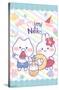 Mimi & Neko - Beach-Trends International-Stretched Canvas