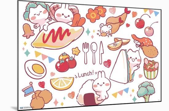 Mimi & Neko - Lunch-Trends International-Mounted Poster