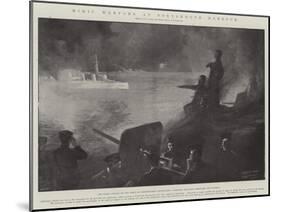 Mimic Warfare at Portsmouth Harbour-Fred T. Jane-Mounted Giclee Print