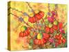 Mimosa Sky Flowers-Blenda Tyvoll-Stretched Canvas