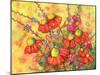 Mimosa Sky Flowers-Blenda Tyvoll-Mounted Art Print