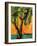 Mimosa Sky Palm Tree-Blenda Tyvoll-Framed Art Print