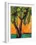 Mimosa Sky Palm Tree-Blenda Tyvoll-Framed Art Print