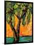 Mimosa Sky Palm Tree-Blenda Tyvoll-Framed Art Print