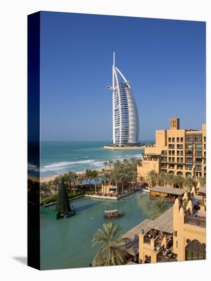 Mina a Salam and Burj Al Arab Hotels, Dubai, United Arab Emirates-Gavin Hellier-Stretched Canvas