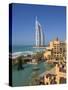 Mina a Salam and Burj Al Arab Hotels, Dubai, United Arab Emirates-Gavin Hellier-Stretched Canvas