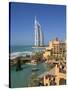 Mina a Salam and Burj Al Arab Hotels, Dubai, United Arab Emirates-Gavin Hellier-Stretched Canvas