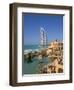 Mina a Salam and Burj Al Arab Hotels, Dubai, United Arab Emirates-Gavin Hellier-Framed Photographic Print