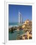 Mina a Salam and Burj Al Arab Hotels, Dubai, United Arab Emirates-Gavin Hellier-Framed Photographic Print