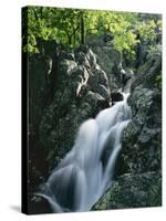 Mina Sauk Falls, Mark Twain National Forest, Missouri, USA-Charles Gurche-Stretched Canvas