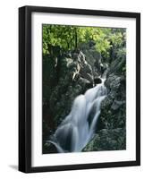 Mina Sauk Falls, Mark Twain National Forest, Missouri, USA-Charles Gurche-Framed Photographic Print