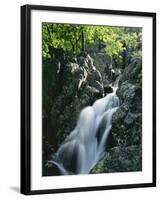 Mina Sauk Falls, Mark Twain National Forest, Missouri, USA-Charles Gurche-Framed Photographic Print