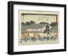 Minakuchi, 1837-1844-Utagawa Hiroshige-Framed Giclee Print