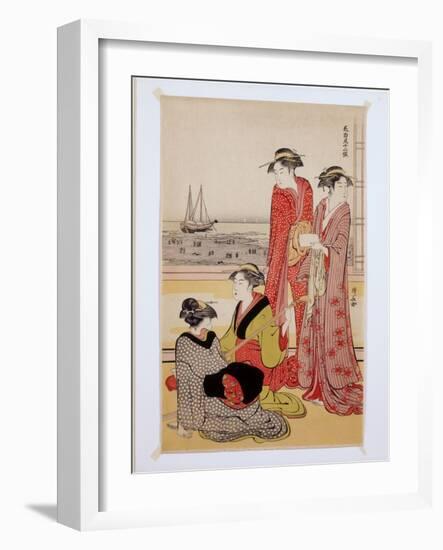 Minami Juuni-Kou-Torii Kiyonaga-Framed Giclee Print