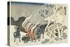 Minamoto No Muneyuki Ason, 1835-1836-Katsushika Hokusai-Stretched Canvas
