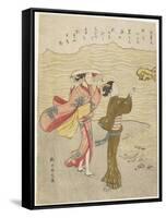 Minamoto No Shigeyuki, C. 1767-Suzuki Harunobu-Framed Stretched Canvas