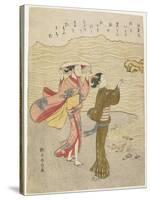 Minamoto No Shigeyuki, C. 1767-Suzuki Harunobu-Stretched Canvas