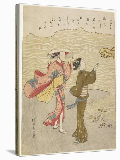 Minamoto No Shigeyuki, C. 1767-Suzuki Harunobu-Stretched Canvas