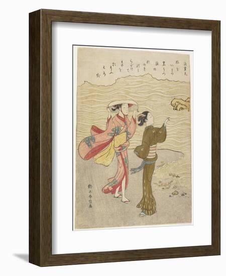 Minamoto No Shigeyuki, C. 1767-Suzuki Harunobu-Framed Giclee Print