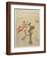 Minamoto No Shigeyuki, C. 1767-Suzuki Harunobu-Framed Giclee Print