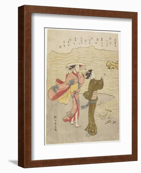 Minamoto No Shigeyuki, C. 1767-Suzuki Harunobu-Framed Giclee Print