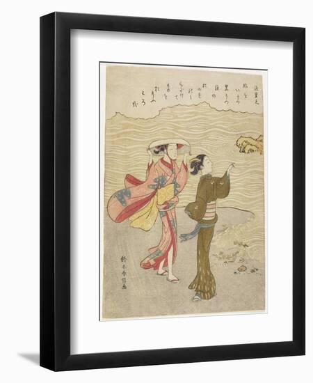 Minamoto No Shigeyuki, C. 1767-Suzuki Harunobu-Framed Giclee Print