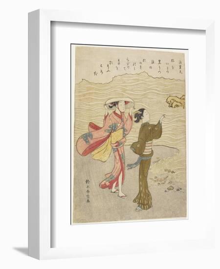 Minamoto No Shigeyuki, C. 1767-Suzuki Harunobu-Framed Giclee Print